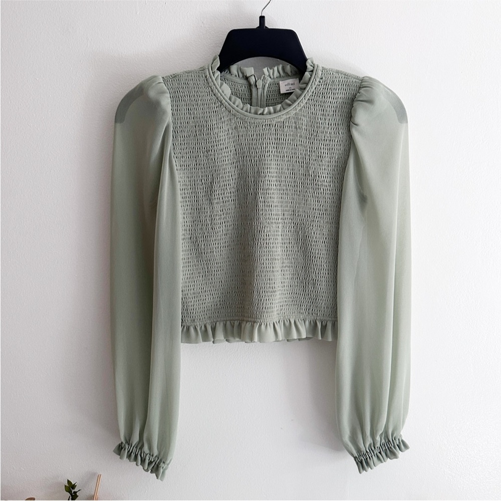 Aritzia Wilfred ‘Tempest’ Blouse View 3